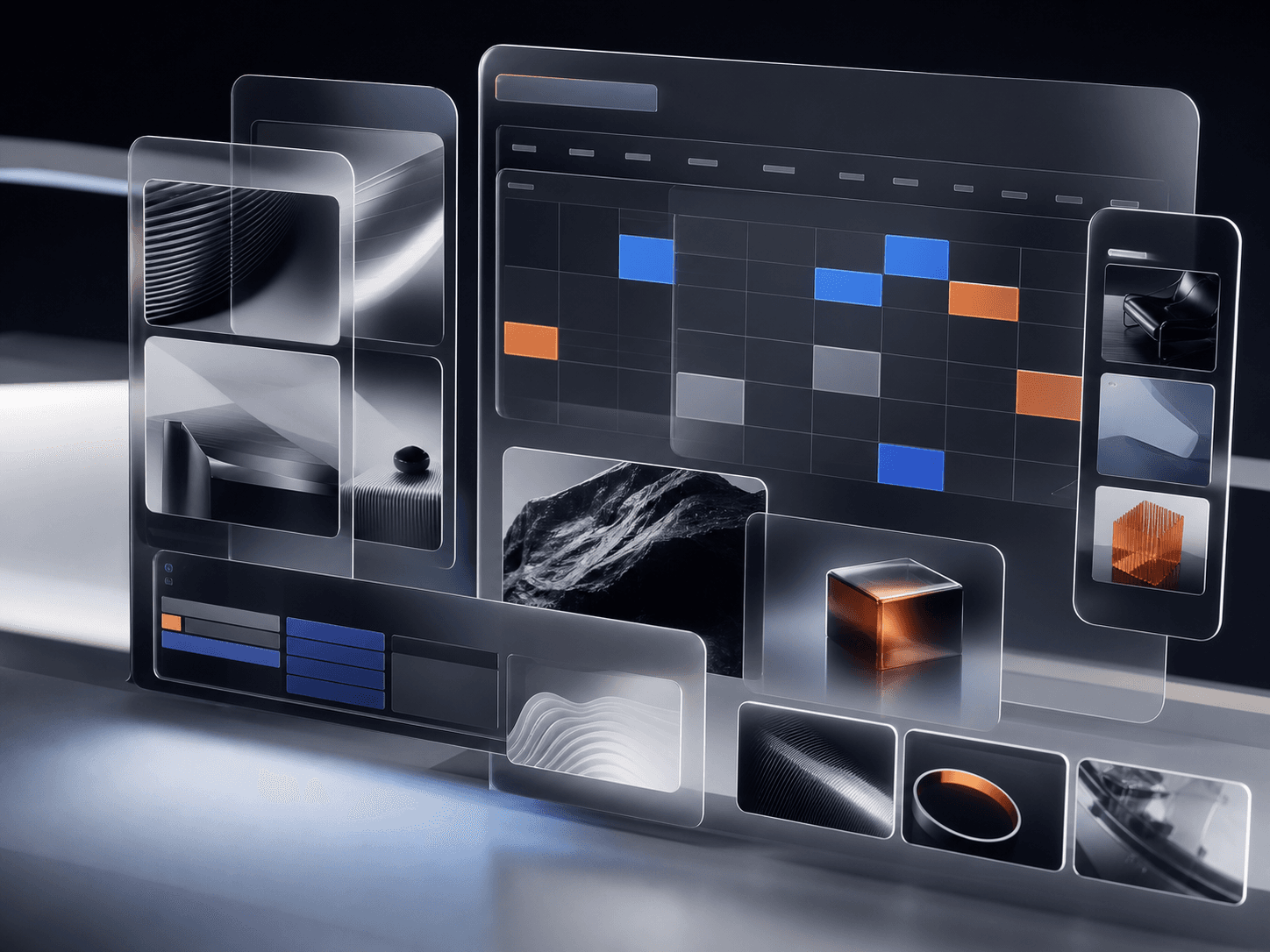 Premium content system visual
